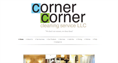 Desktop Screenshot of cornertocornerclean.com